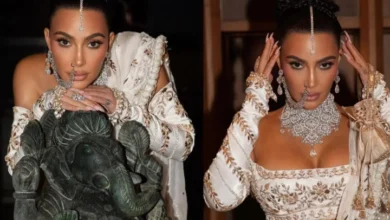 Kim Kardashian Criticized for Inappropriate Photoshoot with Ganesha Idol